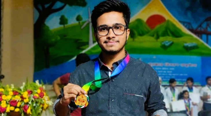 পরিবেশ উৎসবে চ্যাম্পিয়ন মেট্রোপলিটন শিক্ষার্থী কবির আহমেদ
